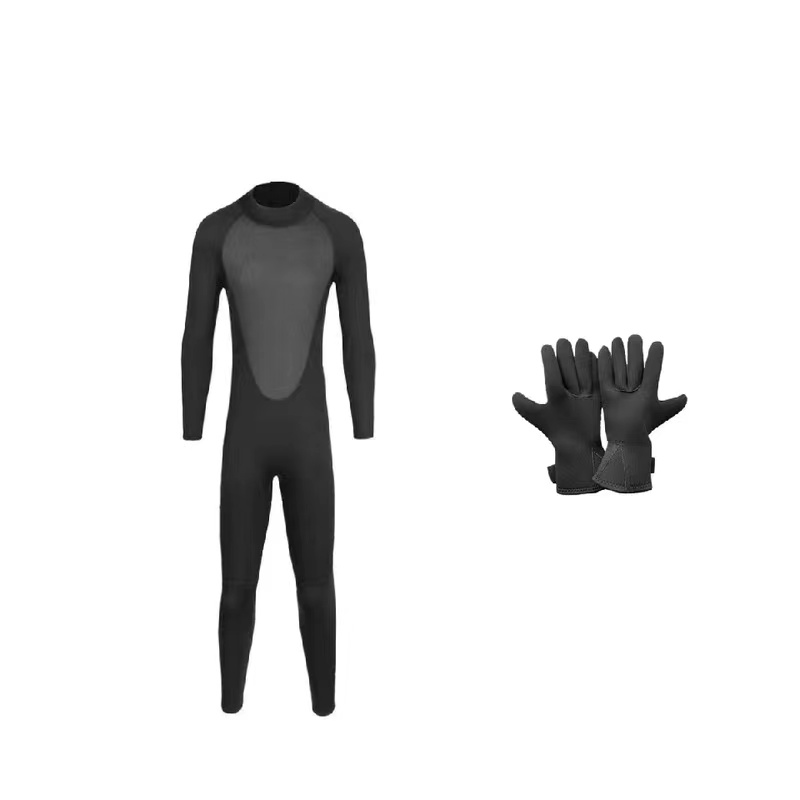 Classic black + gloves